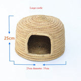 Pet grass nest
