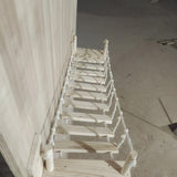 Wall-mounted Multifunctional Xilan Pine Solid Wood Suspension Bridge With Continuous Jumping Cat Nest