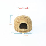 Pet grass nest